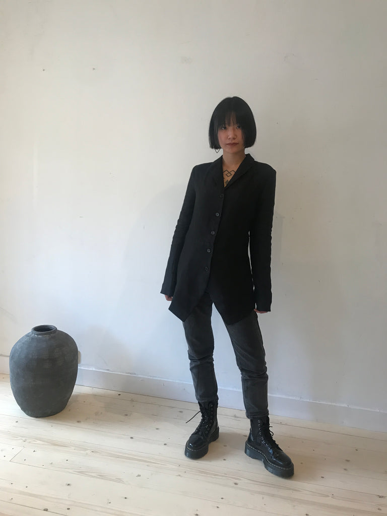WDTS 5 Button Linen Mix Jacket