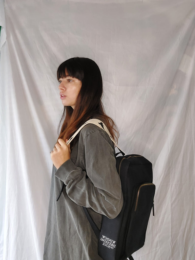 WDTS Backpack- Black Canvas - SD/LG