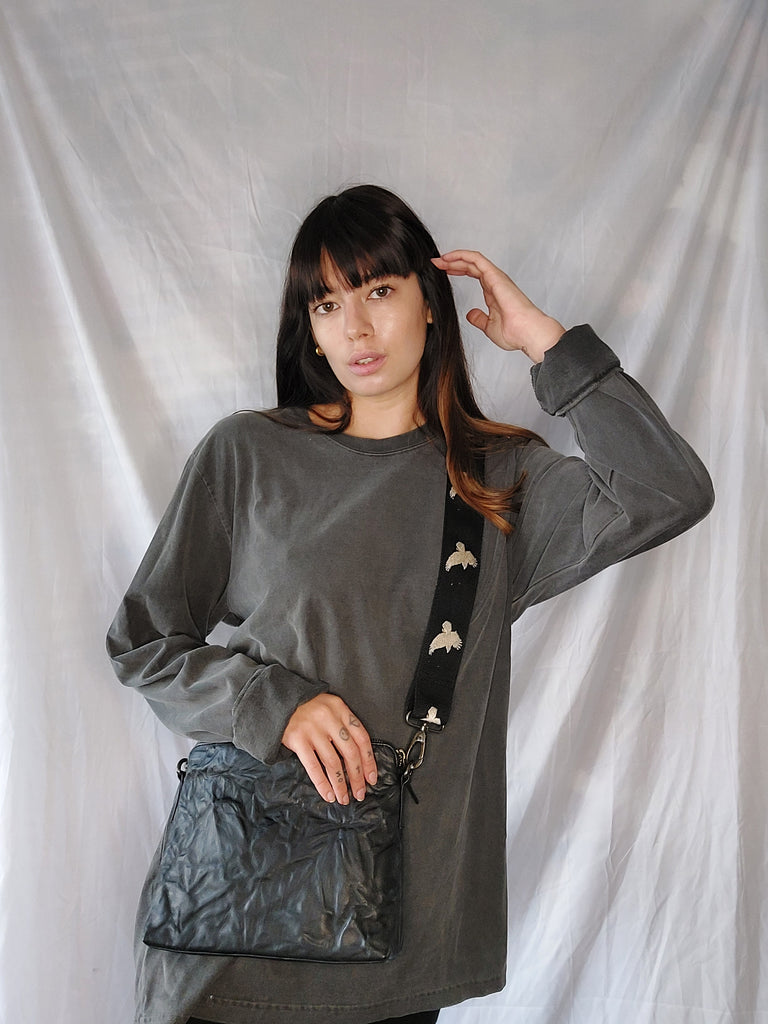 Florrie bag - cloudy - crow strap