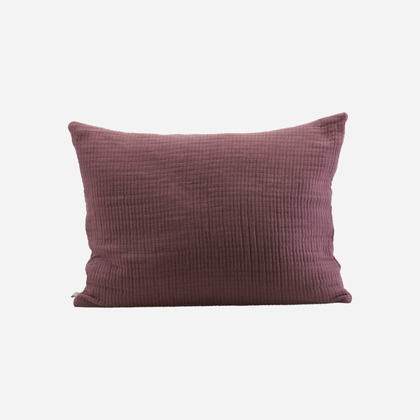 Cushion cover Lia, Bordeaux