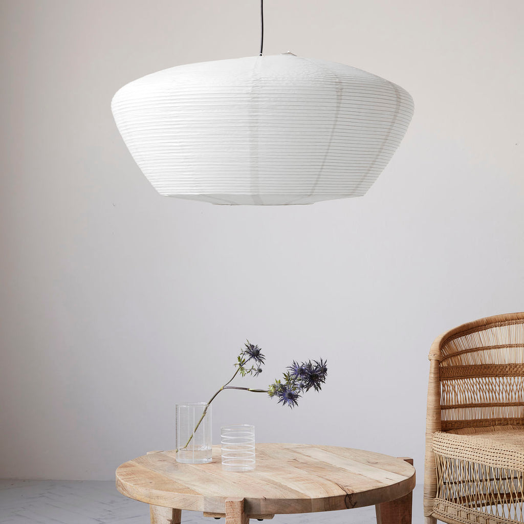 Lampshade, Bidar, White, L