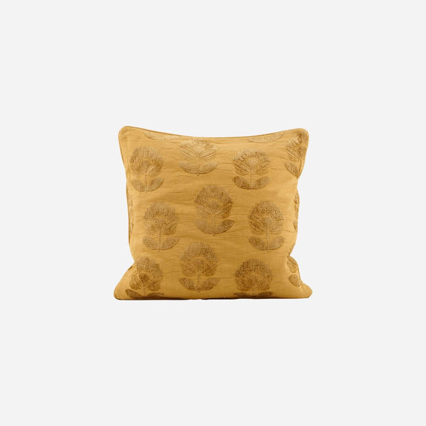 Cushion cover, Velv, Mustard