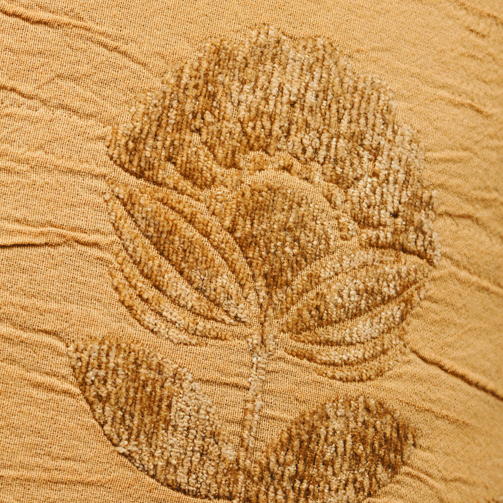 Cushion cover, Velv, Mustard