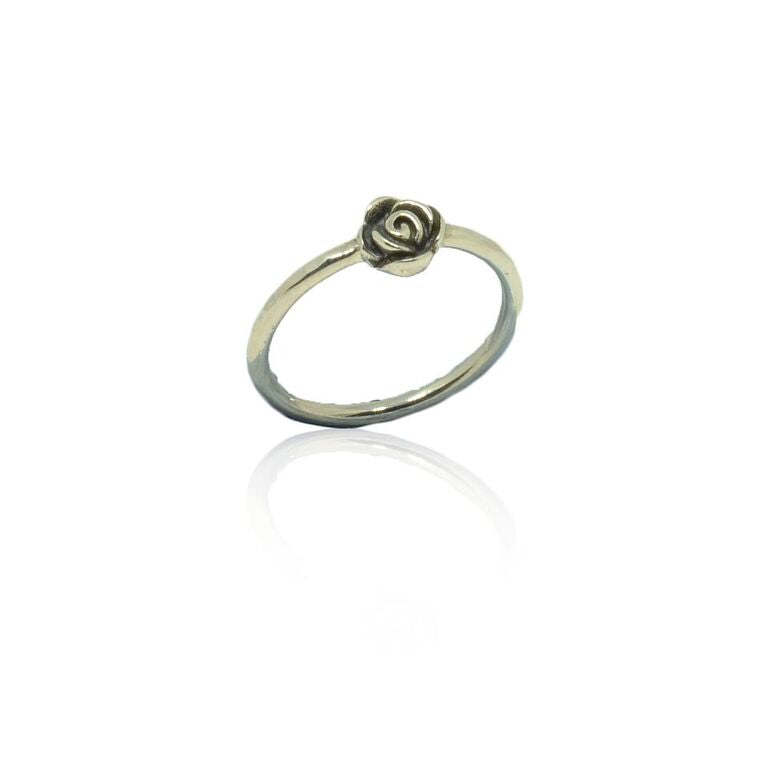 CollardManson 925 Silver Rose Ring