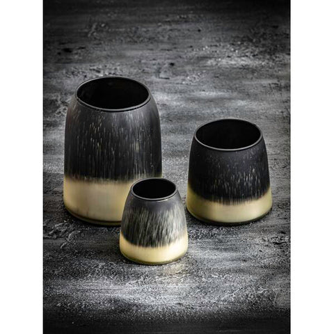 Zingaro Hurricane Glass - Black/Gold