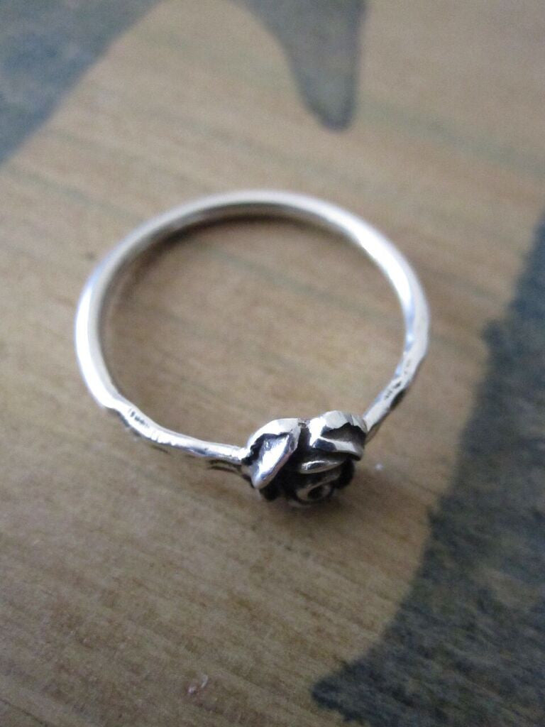 CollardManson 925 Silver Rose Ring