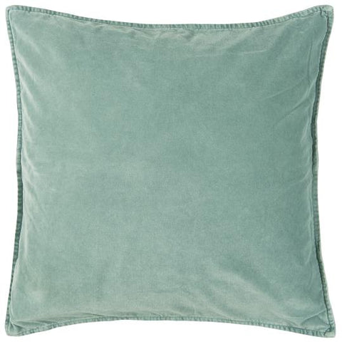 Cushion cover, Velvet, Green Mist