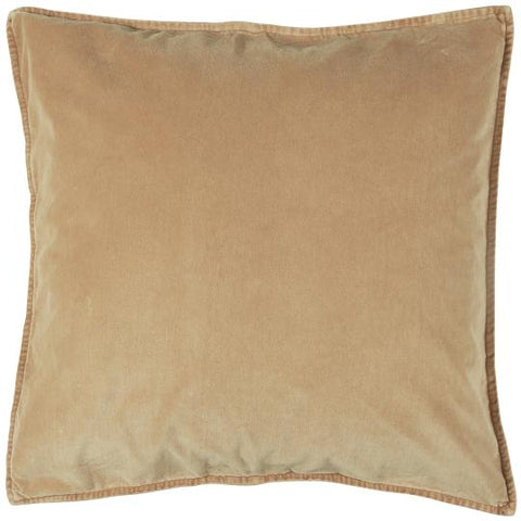 Cushion, Velvet, Cafe Creme