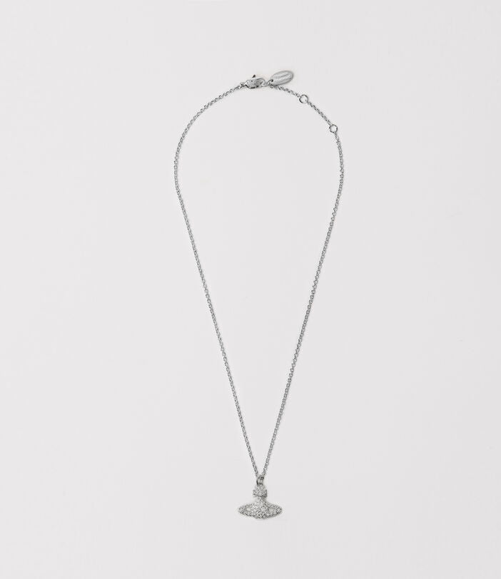 Vivienne Westwood Grace Bas Relief Pendant - Platinum