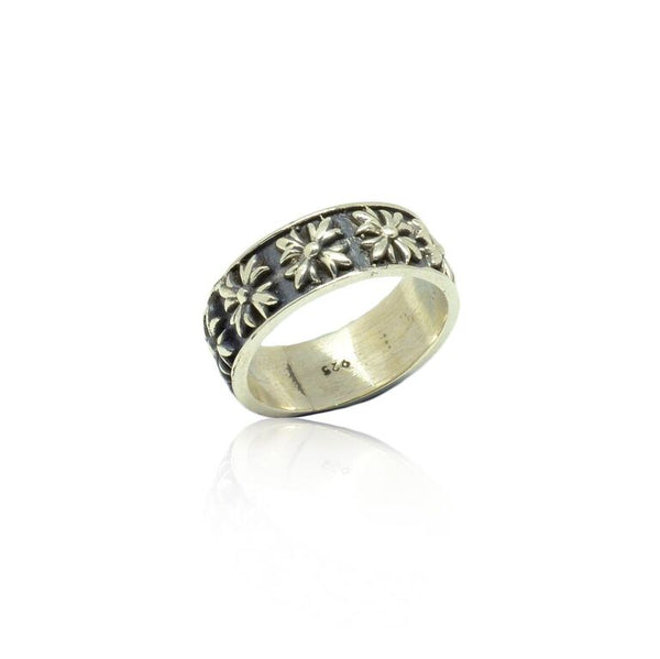 925 Silver Multi Patonce Cross Ring