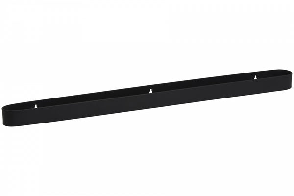 SORTA towel rack, black metal