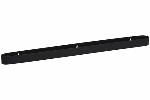 SORTA towel rack, black metal