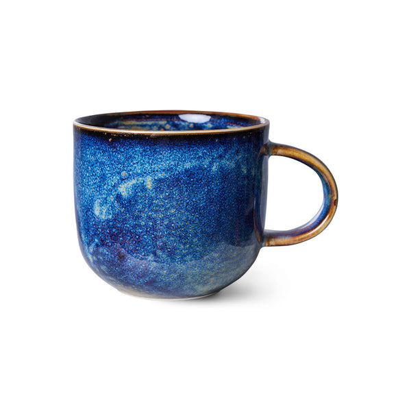 HKliving Chef Ceramics: Mug, Rustic Blue