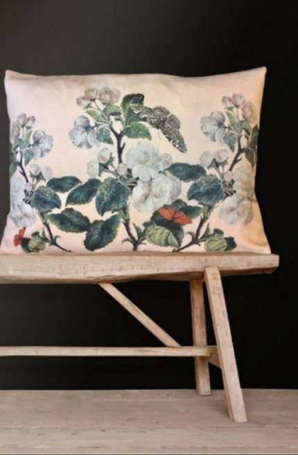 Velvet Cushion cover Appleblossom Large - Nude