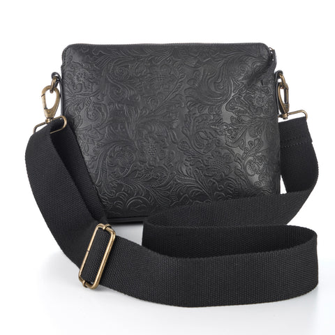 Florrie bag - black floral