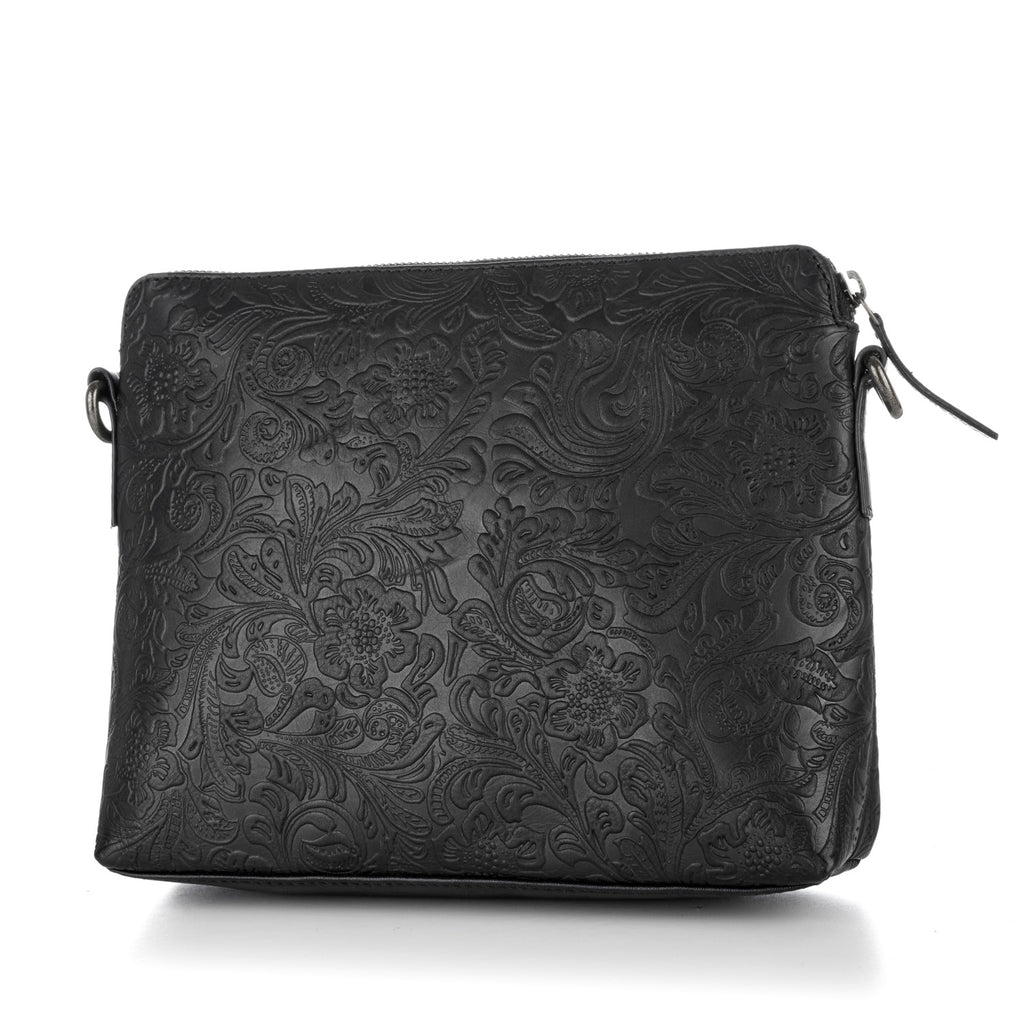 Florrie bag - black floral