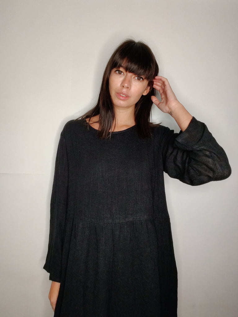 WDTS - Double Layered dress - Black