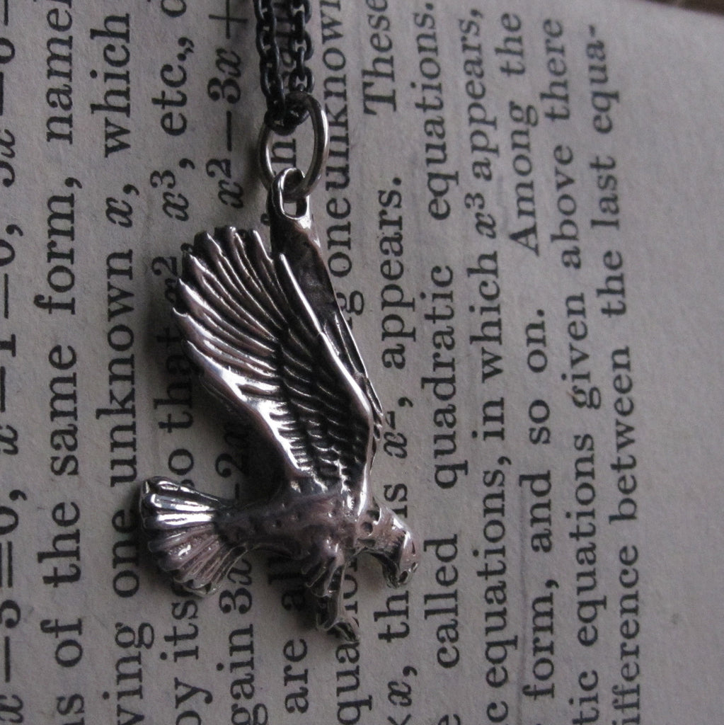 925 Silver Eagle Necklace