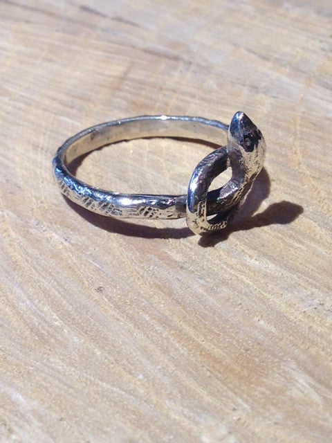 925 Silver Snake Ring