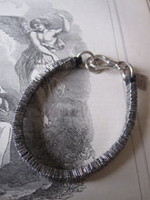 Goti 925 Oxidised Silver sq bracelet BR1114