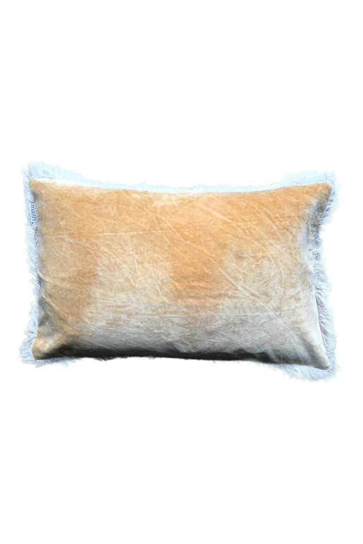 Stonewashed Velvet Cushion cover - Mustard 60x40