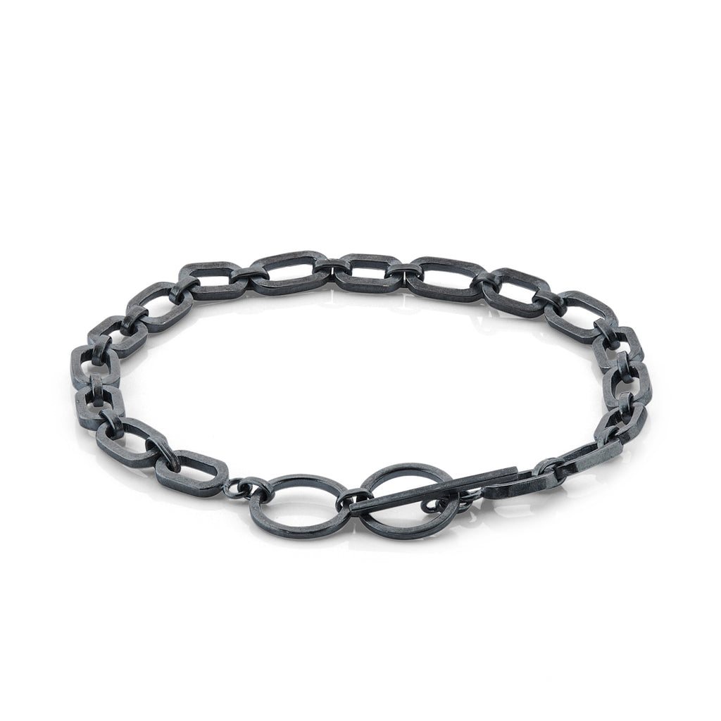 WDTS Constant link bracelet - Oxidised