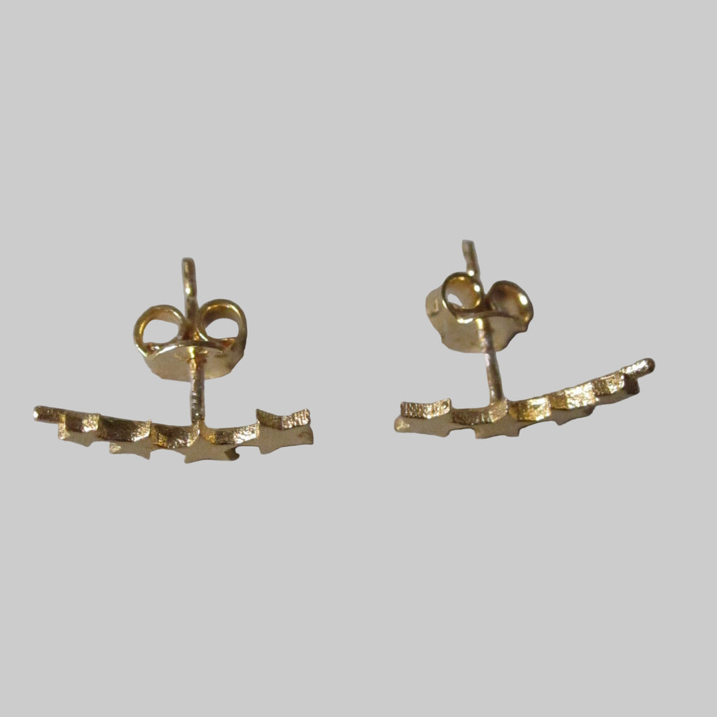 Gold plated Multi star Studs