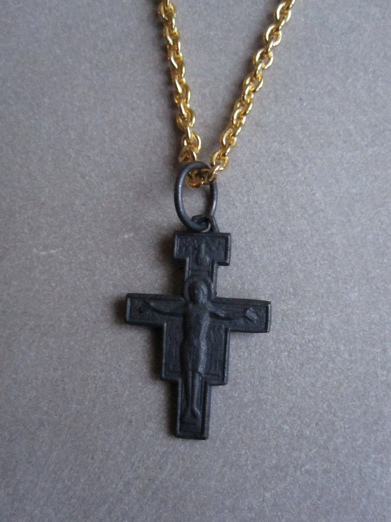 WDTS Oxidised cross with Jesus