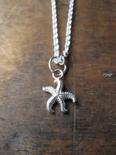 925 Silver starfish necklace