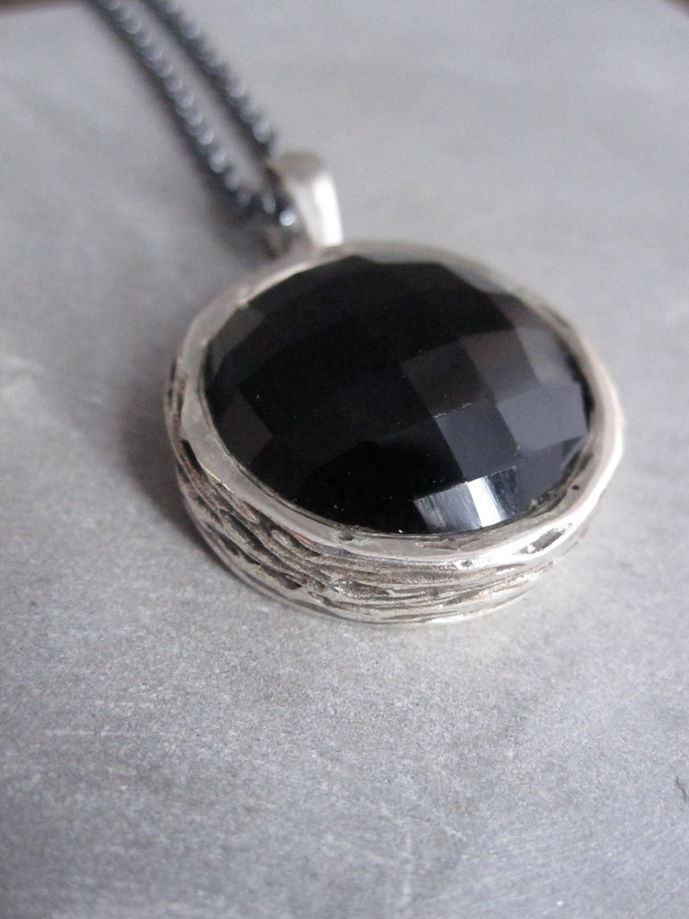 WDTS Pavani Necklace - Silver Onyx