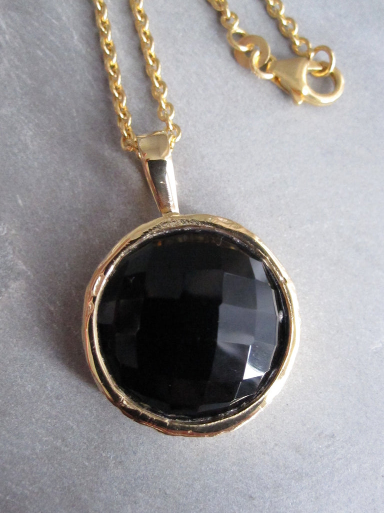 WDTS Pavani Necklace - Gold Onyx
