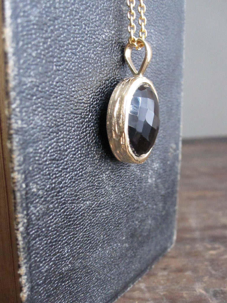 WDTS Pavani Necklace - Gold Onyx