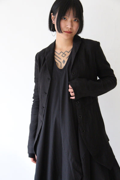 WDTS 5 Button Linen Mix Jacket