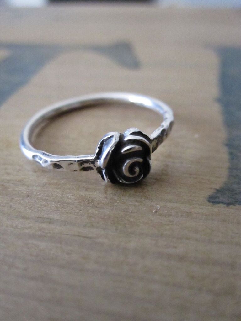 CollardManson 925 Silver Rose Ring