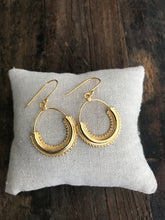 925 Silver Dali Earrings - Gold