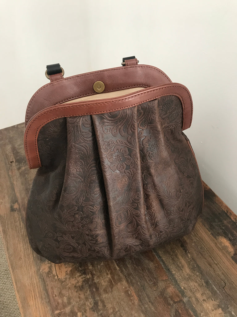 Anya Bag - Brown Floral