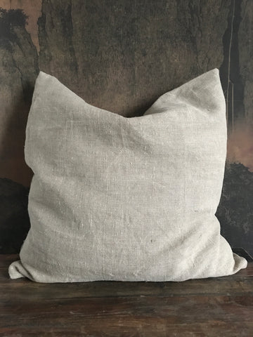 Lyla 100% natural Linen cushion cover 60x60