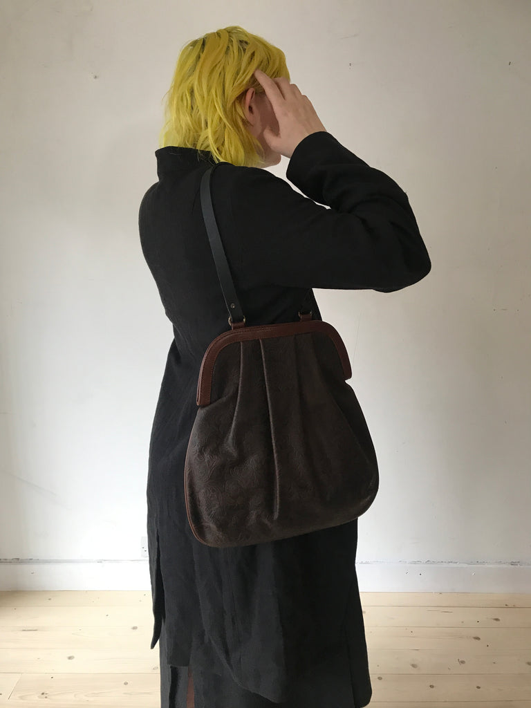 Anya Bag - Brown Floral