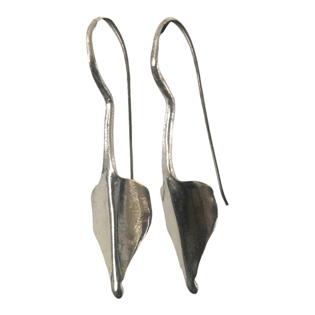 Tribal earrings -  silver