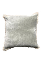 Stonewashed Velvet Cushion cover - cloud 50x50