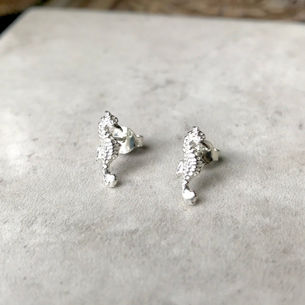 925 silver seahorse