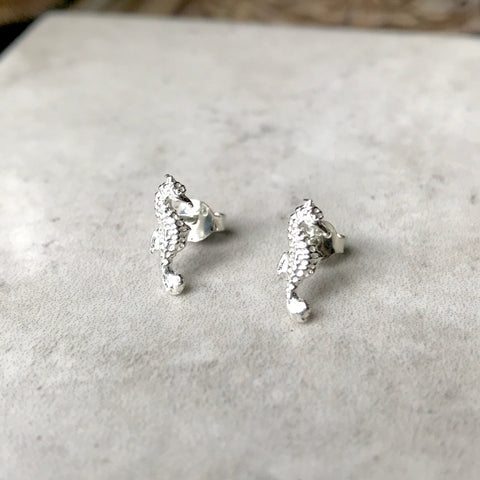 925 silver seahorse