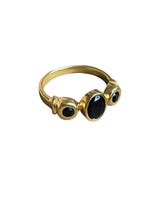 Mila, 925 silver - gold plated ring