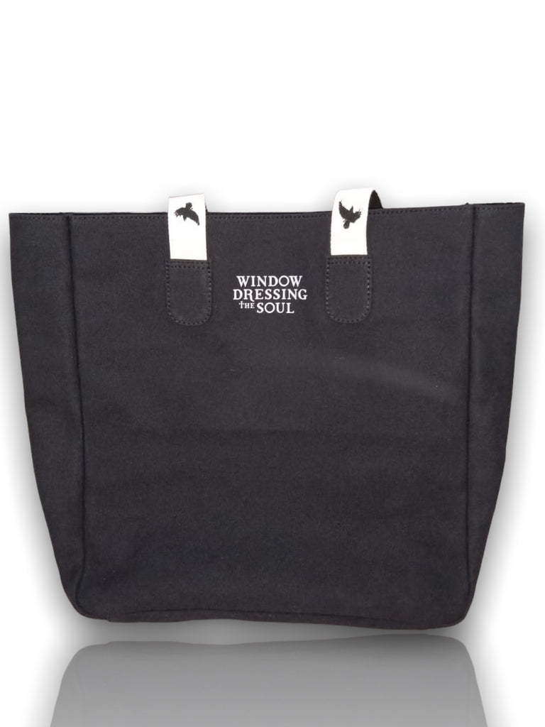 WDTS - Black Canvas - tote