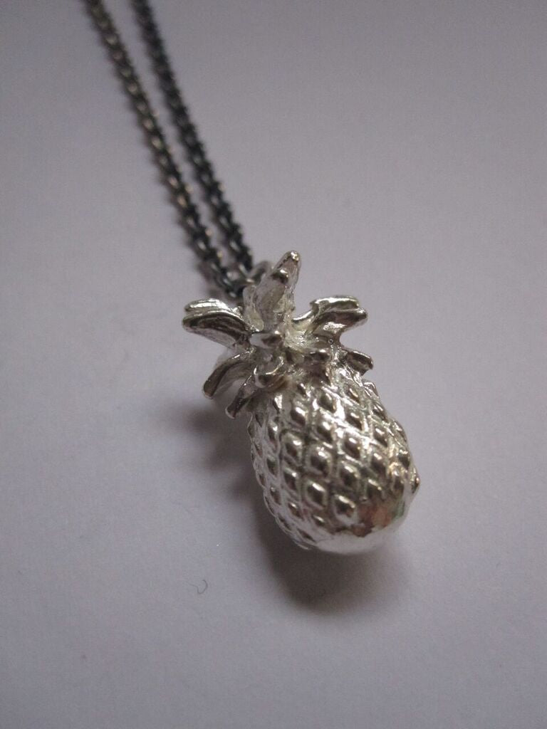 925 Silver Pineapple Necklace