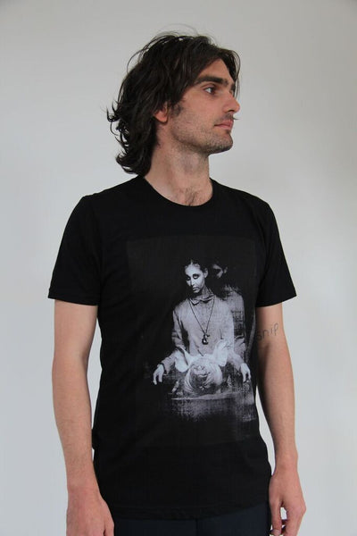 Window Dressing The Soul- Jordanna and Pig Jersey T-Shirt black