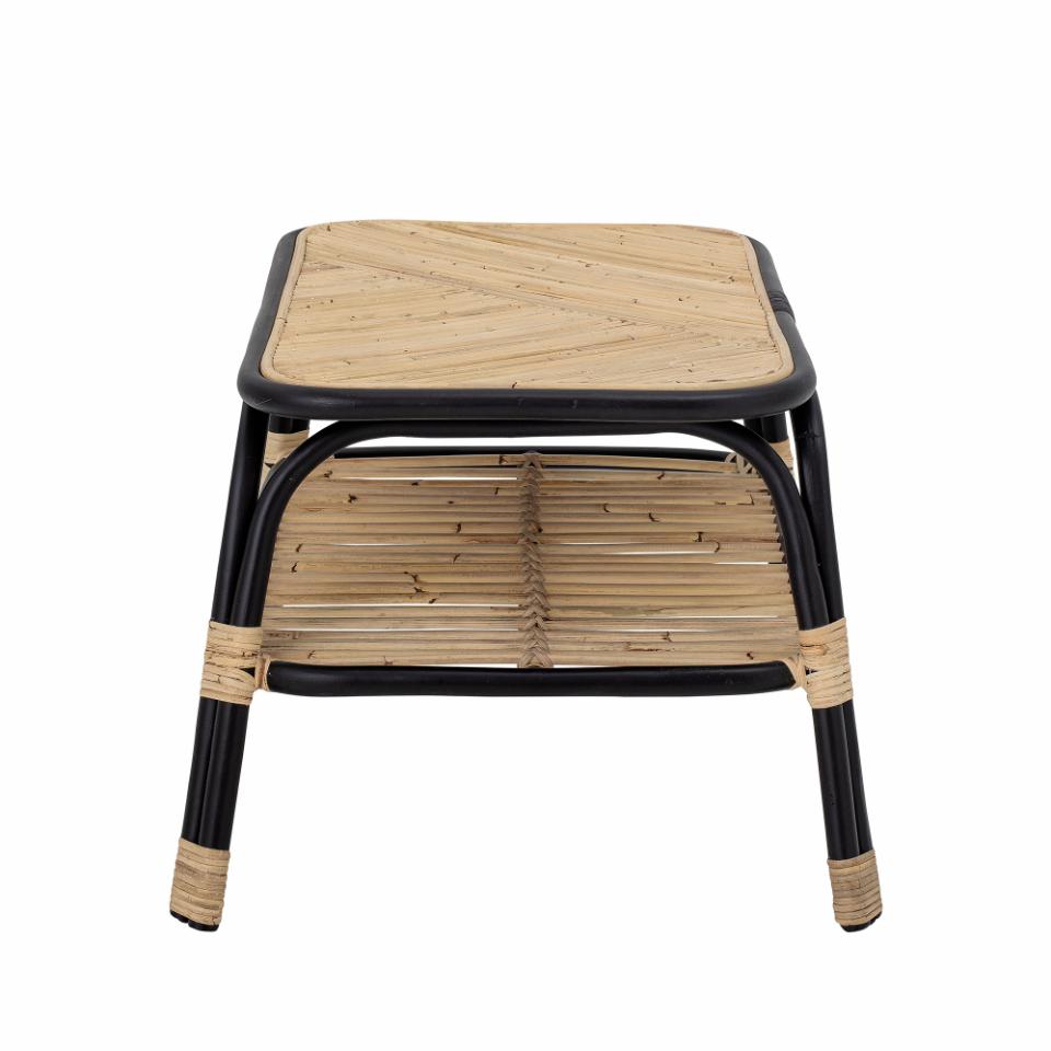 Loue Sidetable, Black, Rattan