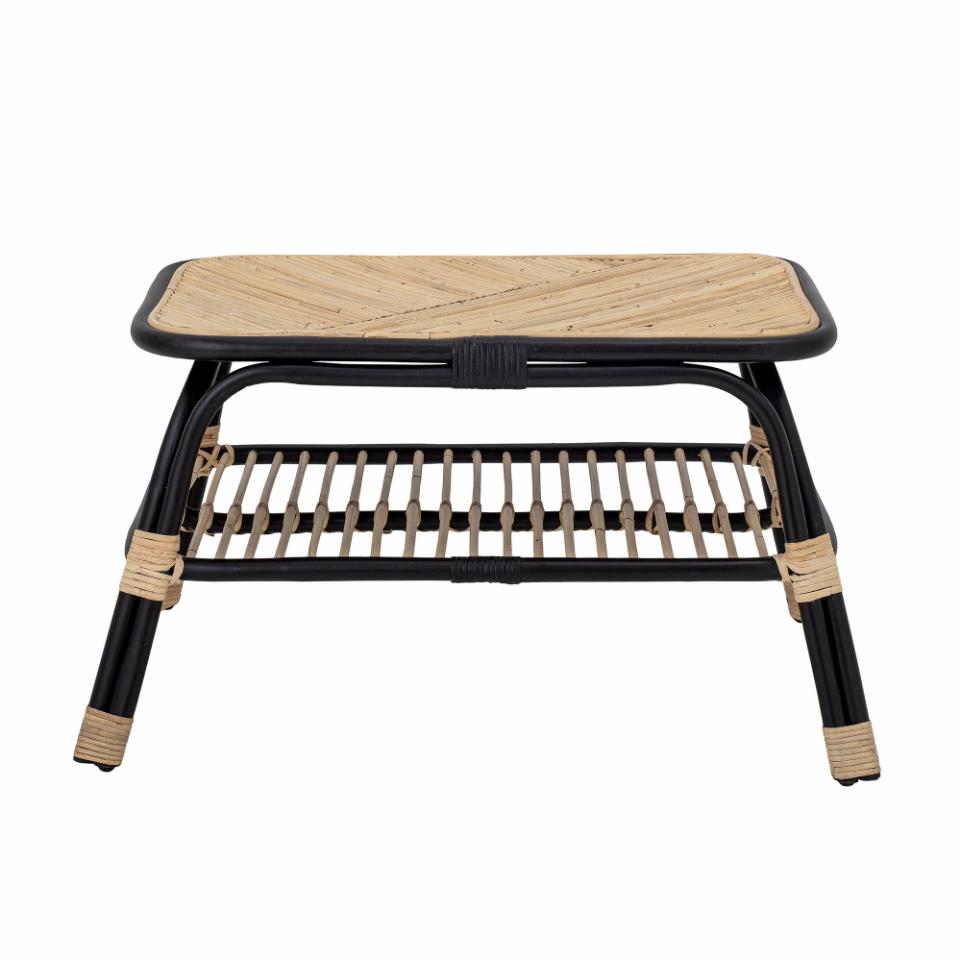 Loue Sidetable, Black, Rattan