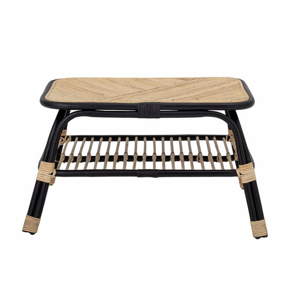 Loue Sidetable, Black, Rattan