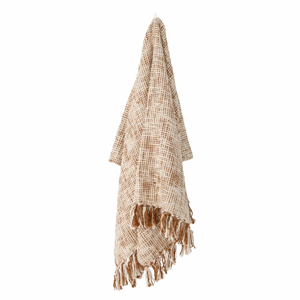 Giulia Throw, Nature, Recycled Cotton